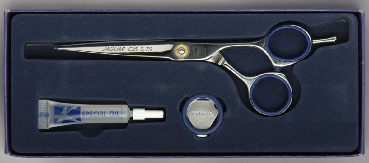 Premium Stainless Steel Barber Scissors | Ergonomic Grip