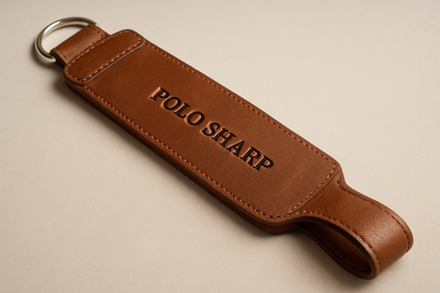 classic leather strop, essential for a sharp edge every time.

Key Features:
BRAND NAME: POLO SHARP
Premium leather

Loop handle for control